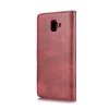 Samsung Galaxy J6 Plus Plånboksetui Löstagbart Deksel Rød
