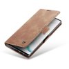 Samsung Galaxy Note 10 Etui Retro Flip Ljusbrun
