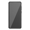 Samsung Galaxy Note 10 Lite Deksel Dekkmønster Stativfunksjon Svart