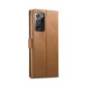 Samsung Galaxy Note 20 Ultra Etui med Kortlomme Ljusbrun