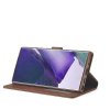 Samsung Galaxy Note 20 Ultra Etui med Kortlomme Mörkbrun