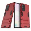 Samsung Galaxy Note 20 Ultra Deksel Armor Stativfunksjon Rød