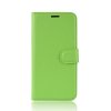 Samsung Galaxy S10 Lite Etui Litchi Grønn