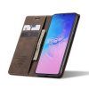 Samsung Galaxy S10 Lite Etui Retro Flip Mörkbrun