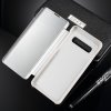 Samsung Galaxy S10 Plus Etui Caller-ID Sølv