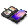 Samsung Galaxy S10 Plus Mobilplånbok Delskinn Löstagbart Deksel Grå