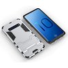 Samsung Galaxy S10 Deksel Armor HardPlast Stativfunksjon Sølv