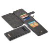 Samsung Galaxy S10E Mobilplånbok Delskinn Flip Löstagbart Deksel Svart