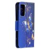 Samsung Galaxy S20 FE Etui Motiv Mörkblå Fjärilar