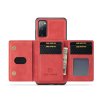 Samsung Galaxy S20 FE Deksel M2 Series Avtakbart Kortholder Rød