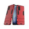 Samsung Galaxy S20 Plus Deksel Armor Stativfunksjon Rød