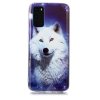 Samsung Galaxy S20 Deksel Selvlysende motiv Hvit Hund