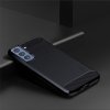 Samsung Galaxy S21 FE Deksel Børstet Karbonfibertekstur Blå