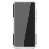 Samsung Galaxy S21 FE Deksel Dekkmønster Stativfunksjon Hvit