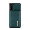 Samsung Galaxy S21 FE Deksel M1 Series Avtakbart Kortholder Grønn