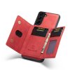 Samsung Galaxy S21 FE Deksel M2 Series Avtakbart Kortholder Rød