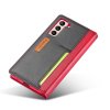 Samsung Galaxy S21 Etui Kortlomme Utside Rød