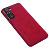 Samsung Galaxy S21 Etui Qin Series Rød