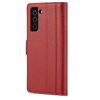 Samsung Galaxy S21 Plus Etui med Kortlomme stativfunksjon Rød
