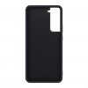 Samsung Galaxy S21 Plus Deksel Back Cover Snap Leather Svart