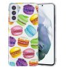 Samsung Galaxy S21 Plus Deksel Selvlysende motiv Macarons