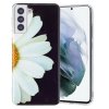 Samsung Galaxy S21 Plus Deksel Selvlysende motiv Hvit Blomst