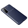 Samsung Galaxy S21 Deksel Karbonfibertekstur Blå