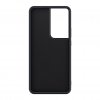 Samsung Galaxy S21 Ultra Deksel Back Cover Snap Leather Svart