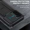 Samsung Galaxy S22 Deksel Metall Støtsikker Kamerabeskyttelse Svart