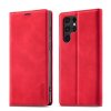 Samsung Galaxy S22 Ultra Etui med Kortlomme flipp Rød