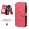 Samsung Galaxy S21 Ultra Etui Mobil lommebok Avtagbart Deksel Rød