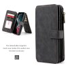 Samsung Galaxy S22 Ultra Etui Mobil lommebok Avtagbart Deksel Svart