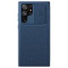 Samsung Galaxy S22 Ultra Etui Qin Series Blå