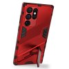 Samsung Galaxy S22 Ultra Deksel med Stativ Rød