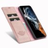 Samsung Galaxy S23 Etui med Kortlomme flipp Rosa