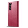 Samsung Galaxy S23 Plus Etui med Kortlomme stativfunksjon Rosa