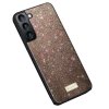 Samsung Galaxy S23 Deksel Glitter Rosegull