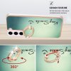 Samsung Galaxy S23 Deksel Finger Ring Motiv Keep Smile