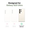 Samsung Galaxy S23 Ultra Deksel Air Glitter Clear