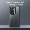 Samsung Galaxy S23 Ultra Deksel Classic Kickstand Transparent Klar
