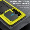Samsung Galaxy S23 Ultra Deksel Metall Støtsikker Kamerabeskyttelse Gul