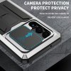 Samsung Galaxy S23 Ultra Deksel Metall Støtsikker Kamerabeskyttelse Sølv