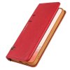 Samsung Galaxy S24 Etui Utbrettbar Kortlomme Rød
