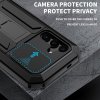 Samsung Galaxy S24 Deksel Metall Støtsikker Kamerabeskyttelse Svart