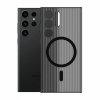 Samsung Galaxy S24 Ultra Deksel Korrugerte MagSafe Svart