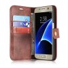 Samsung Galaxy S7 Plånboksetui Löstagbart Deksel Rød