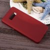 Samsung Galaxy S8 MobilDeksel HardPlast Gummiyta Rød