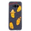 Samsung Galaxy S8 Deksel TPU GlitterMotiv Bananer