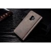 Samsung Galaxy S9 Plånboksetui Löstagbart Deksel Mörkbrun
