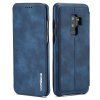 Samsung Galaxy S9 Plus Retro Etui PU-skinn Blå